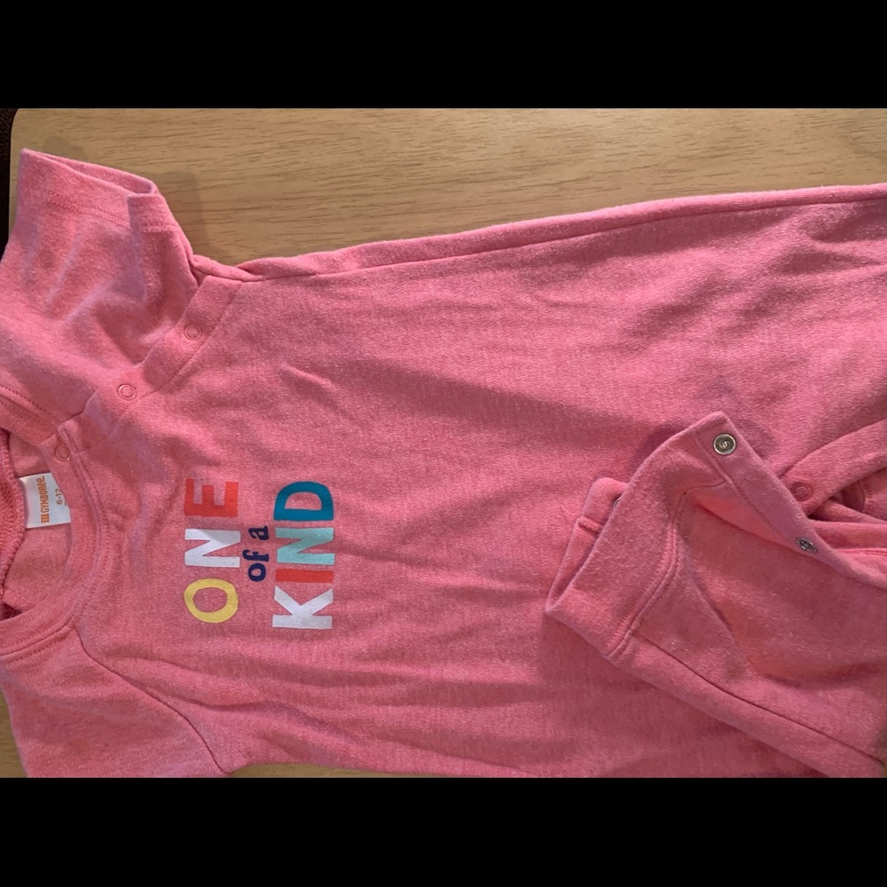 Baby girl short sleeve jumpsuit